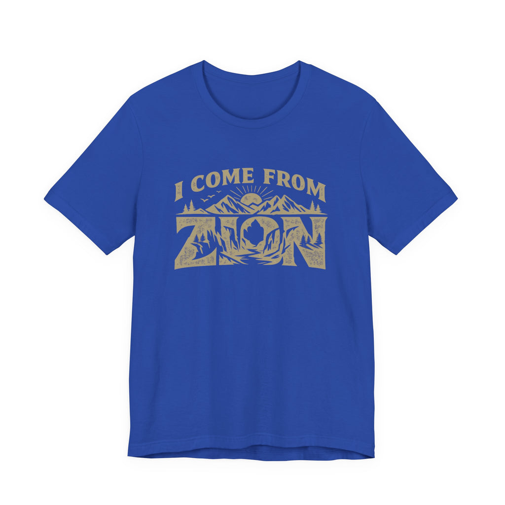 I Come From Zion T-shirt