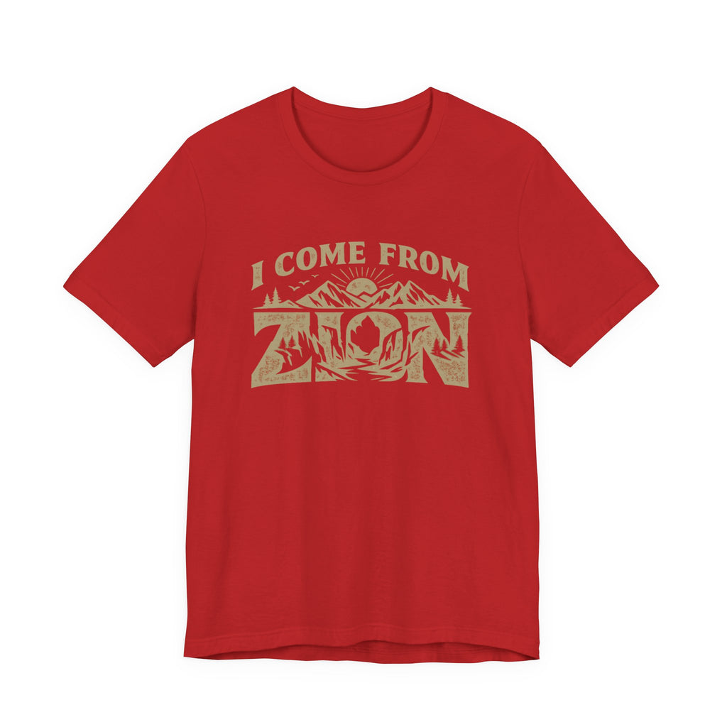 I Come From Zion T-shirt