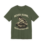 Never Alone • Never Without You T-shirt