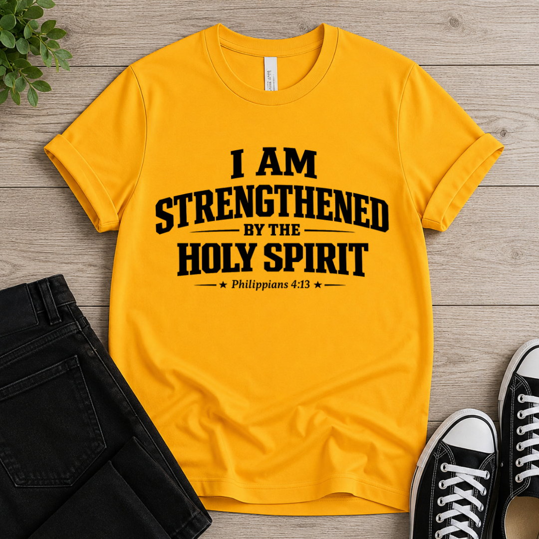 I Am Strengthend By The Holy Spirit T-shirt