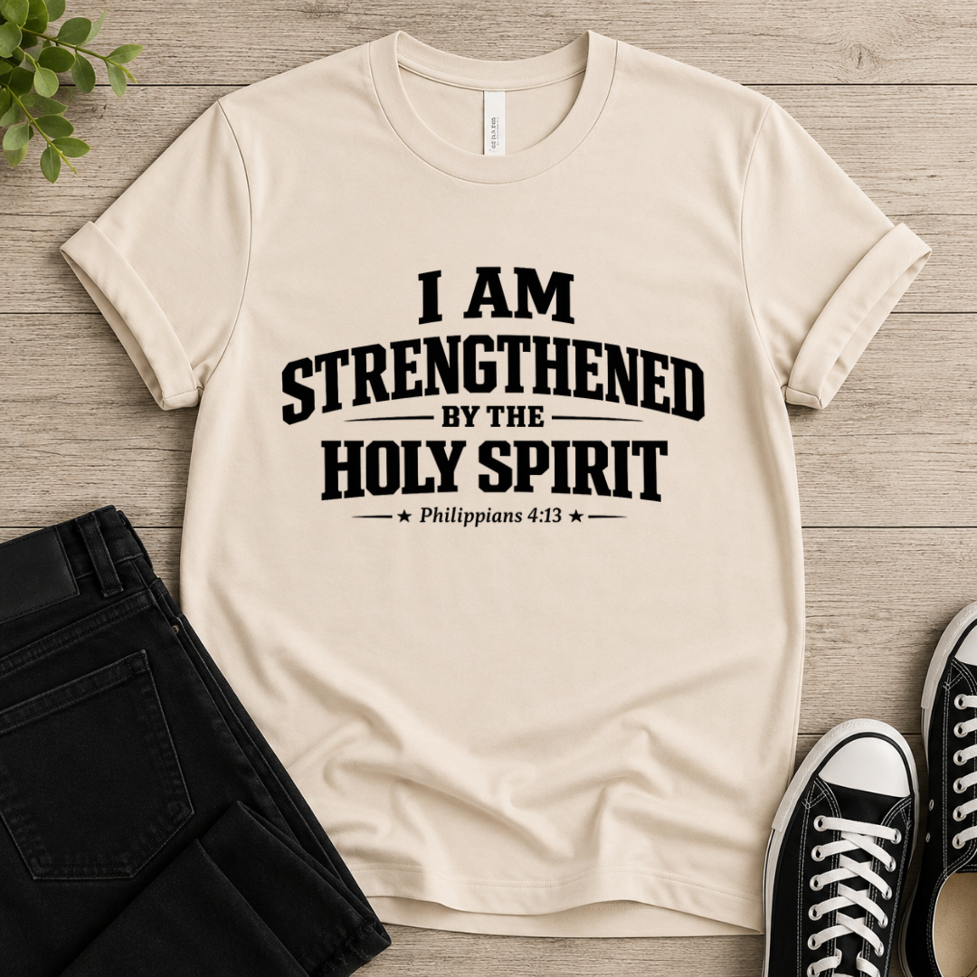 I Am Strengthend By The Holy Spirit T-shirt