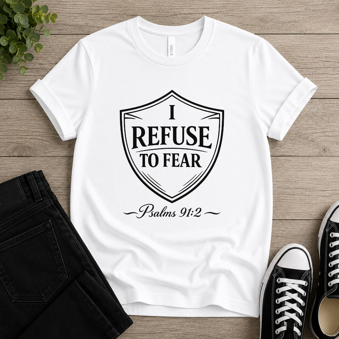 I Refuse To Fear T-shirt