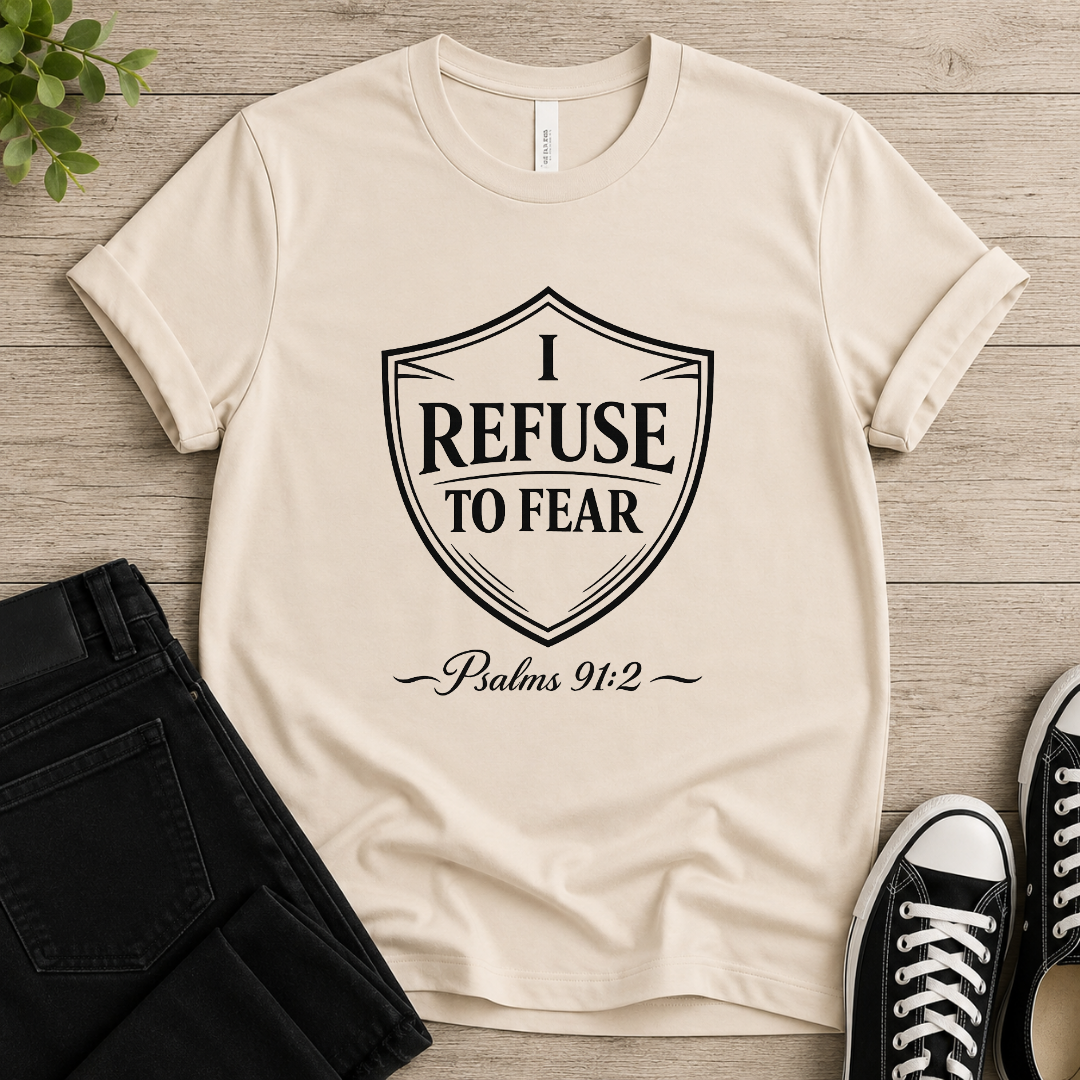 I Refuse To Fear T-shirt