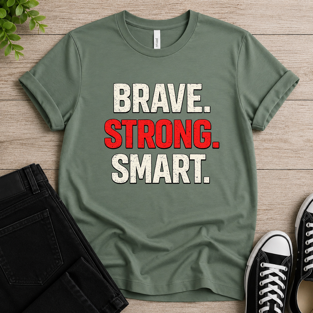 Brave • Strong • Smart T-shirt