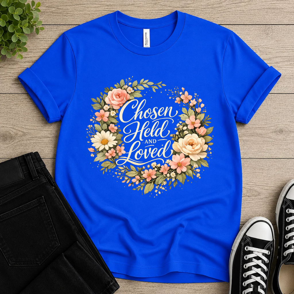 Chosen Held And Loved T-shirt