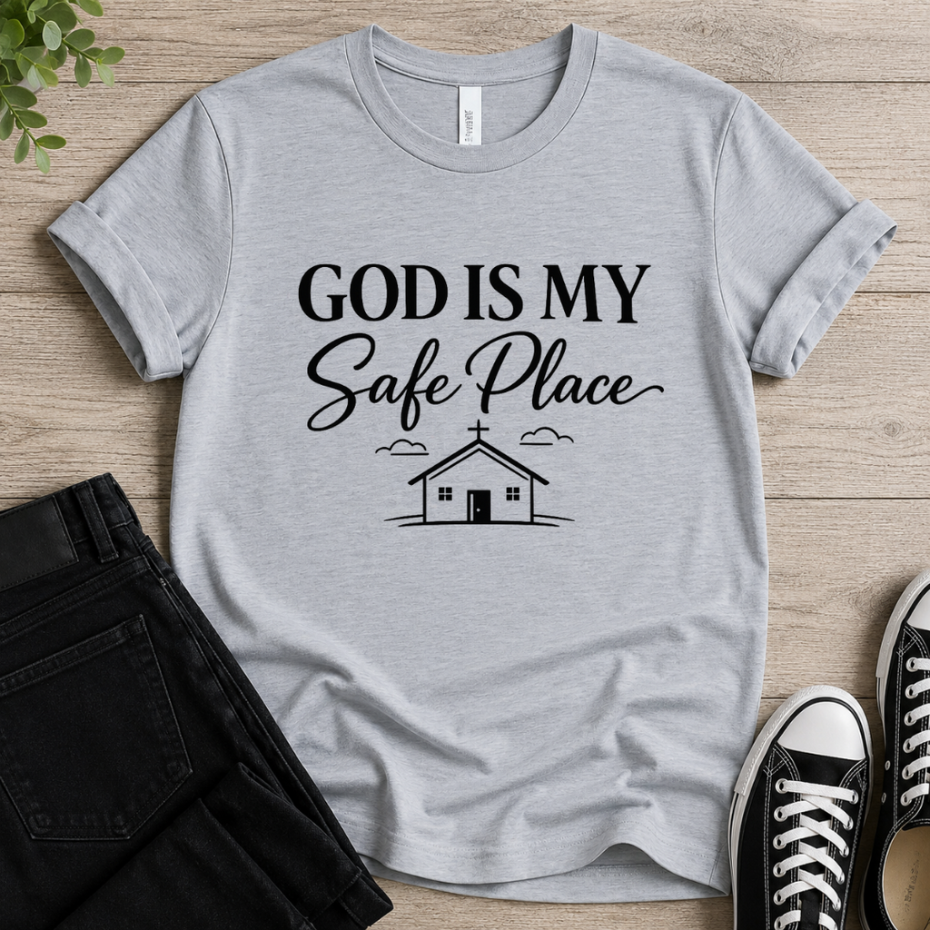 God Is My Safe Place T-shirt