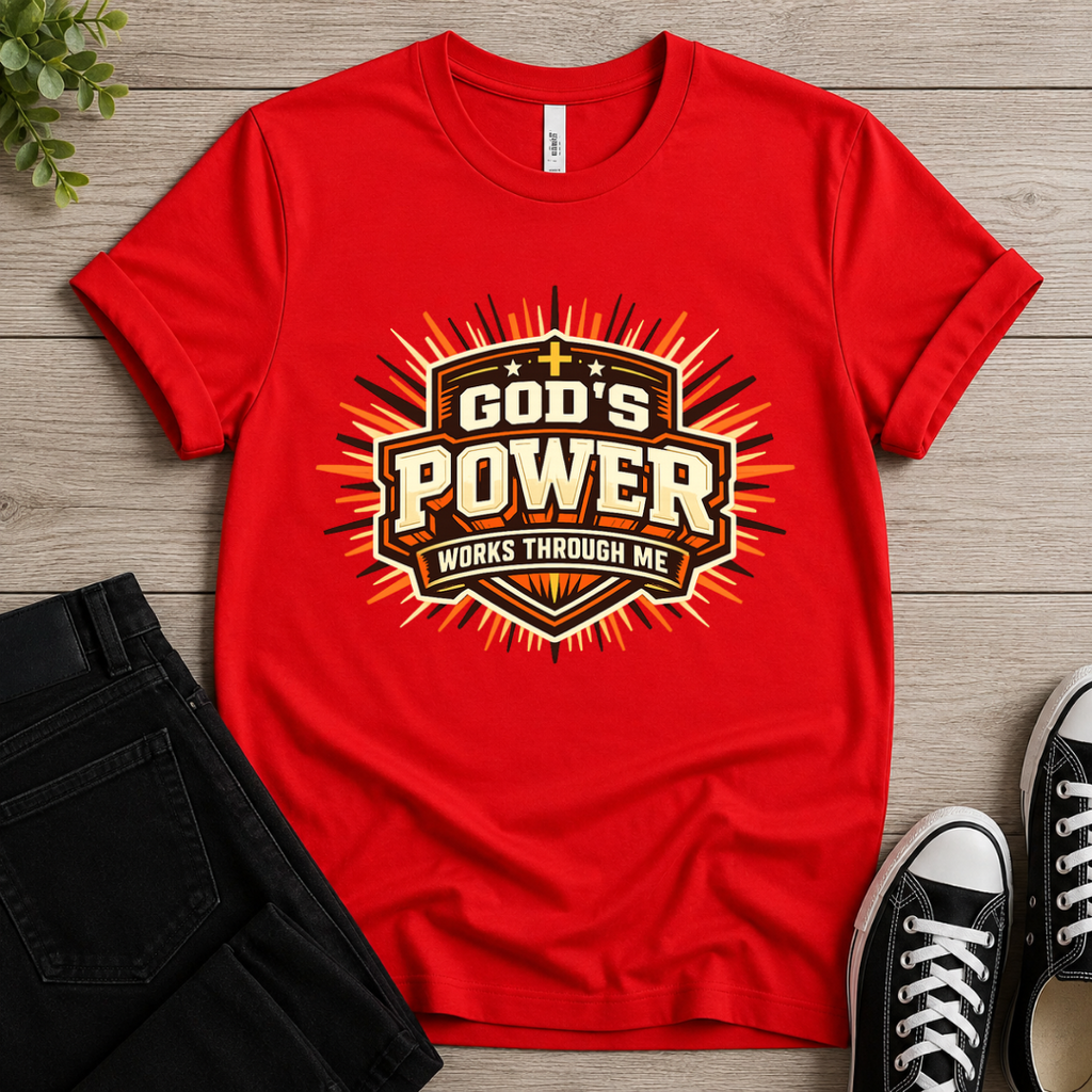 God's Power Works Through Me T-shirt