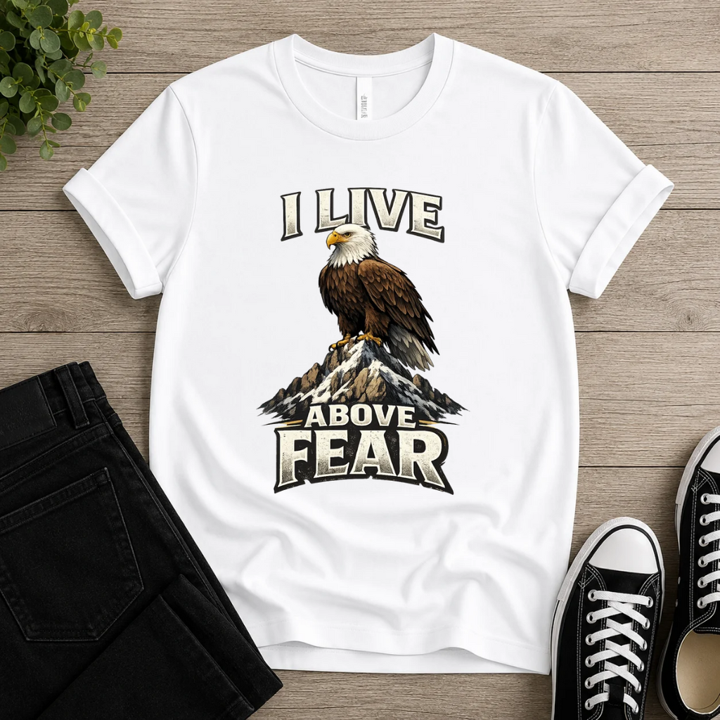 I Live Above Fear T-shirt