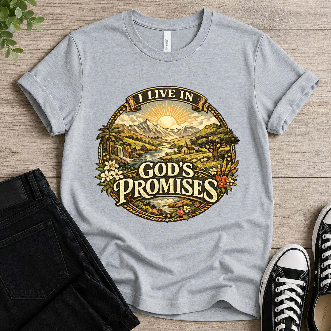 I Live in God’s Promises T-shirt