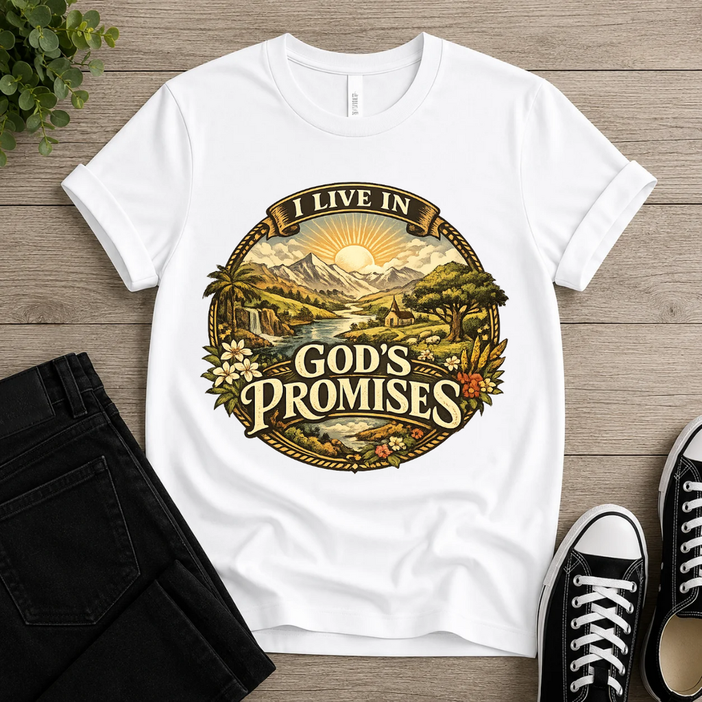 I Live in God’s Promises T-shirt