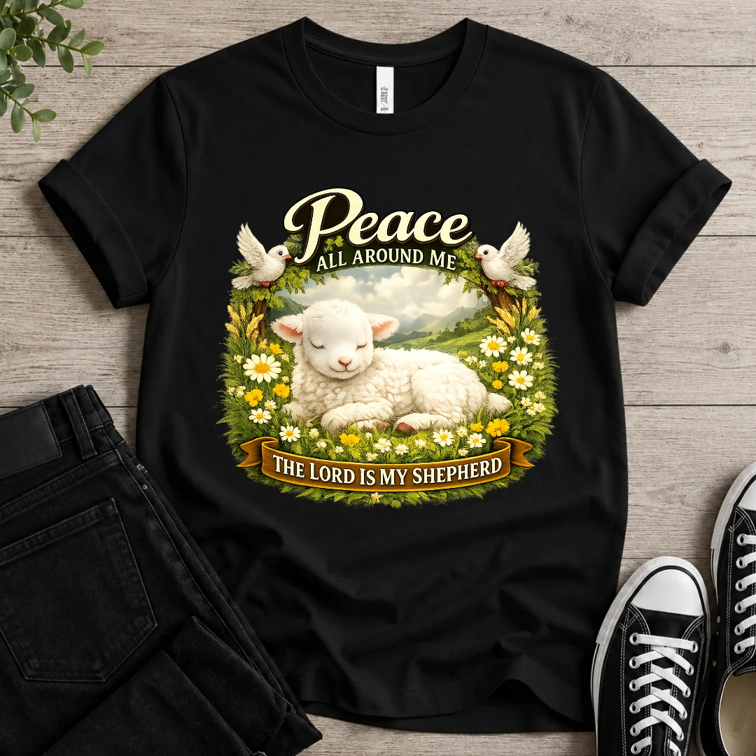 Peace All Around Me T-shirt