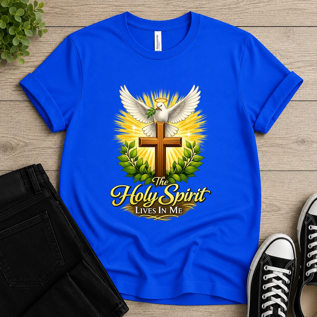 The Holy Spirit Lives In Me T-shirt