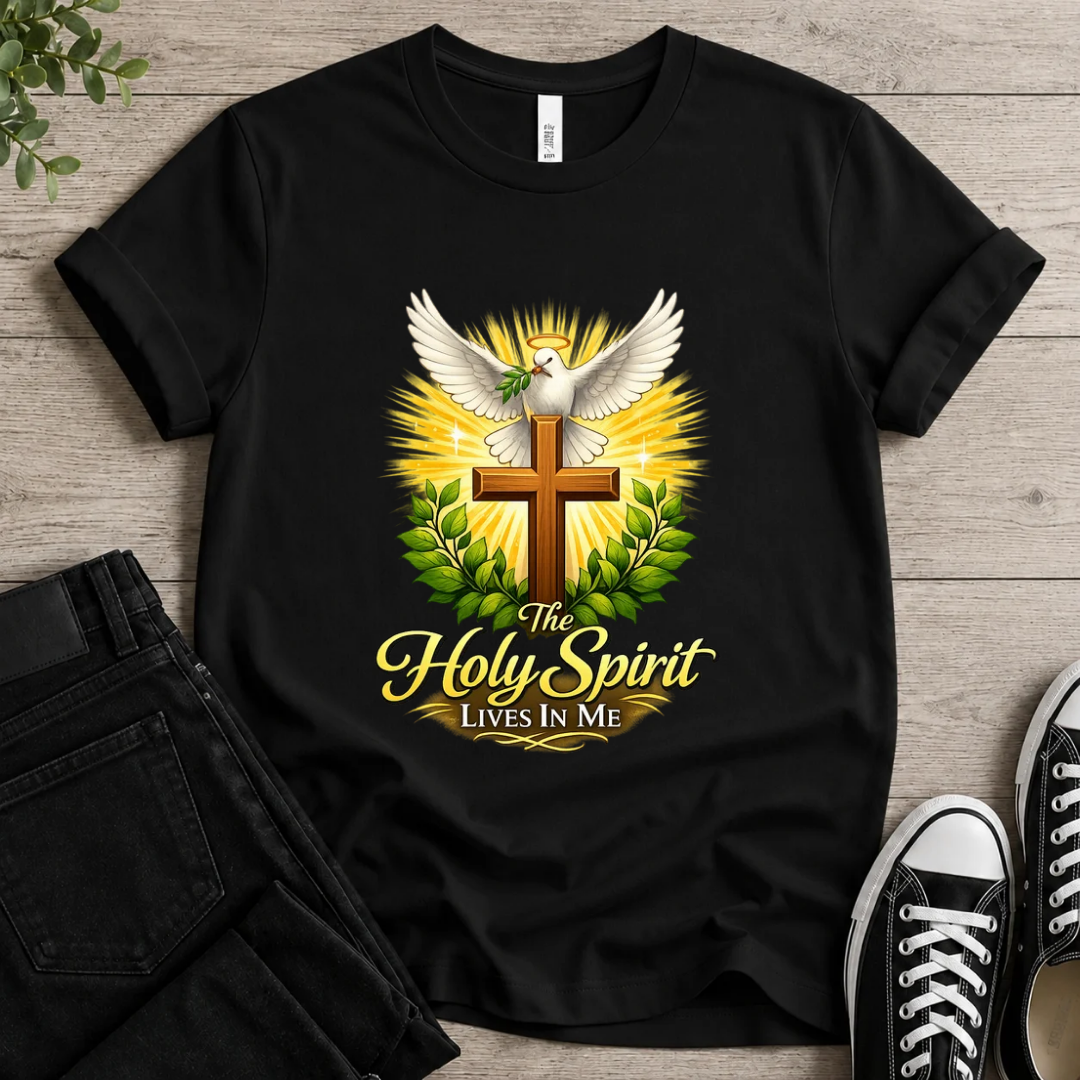 The Holy Spirit Lives In Me T-shirt