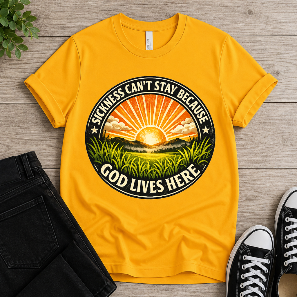 Sickness Can't Stay  T-shirt Newt