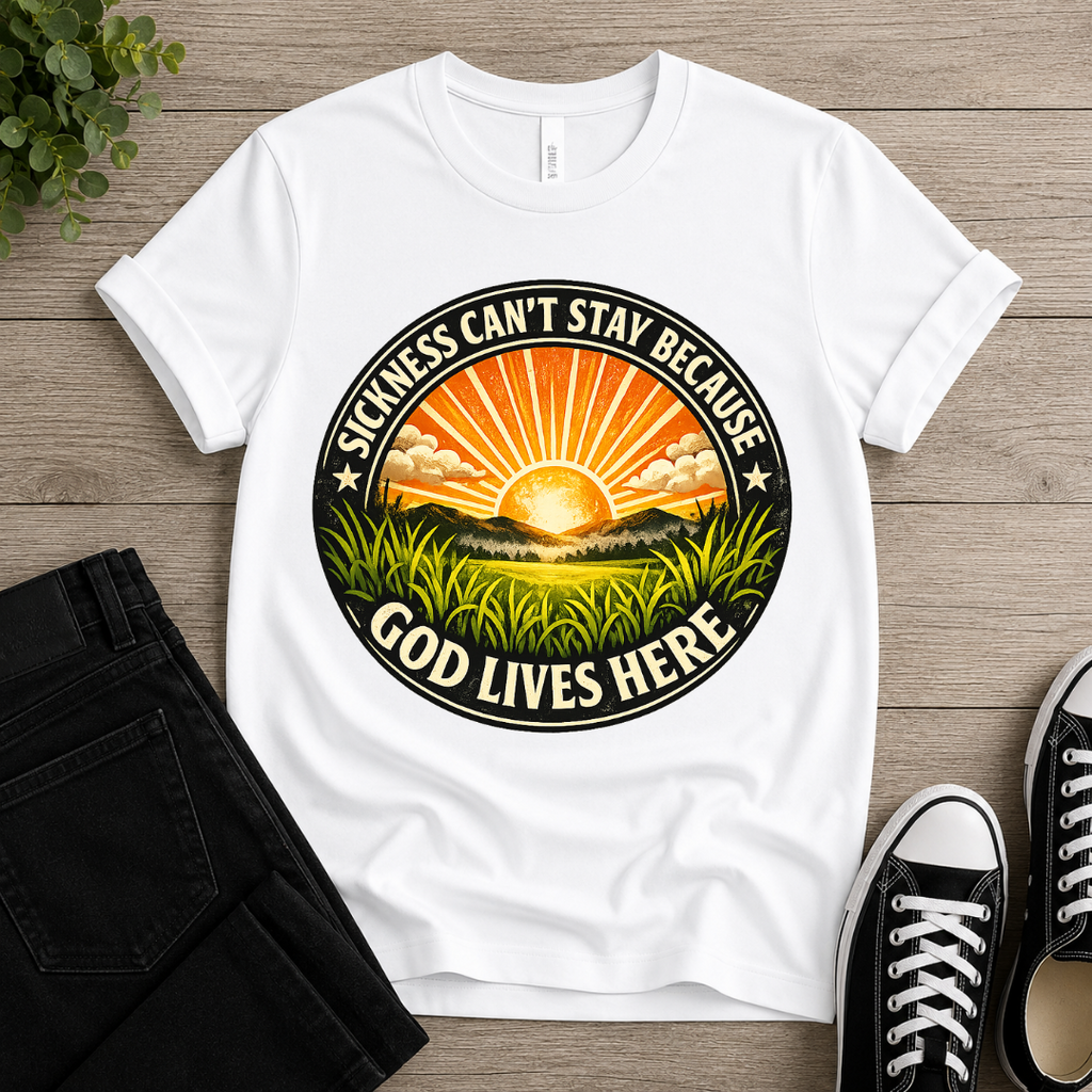 Sickness Can't Stay  T-shirt Newt