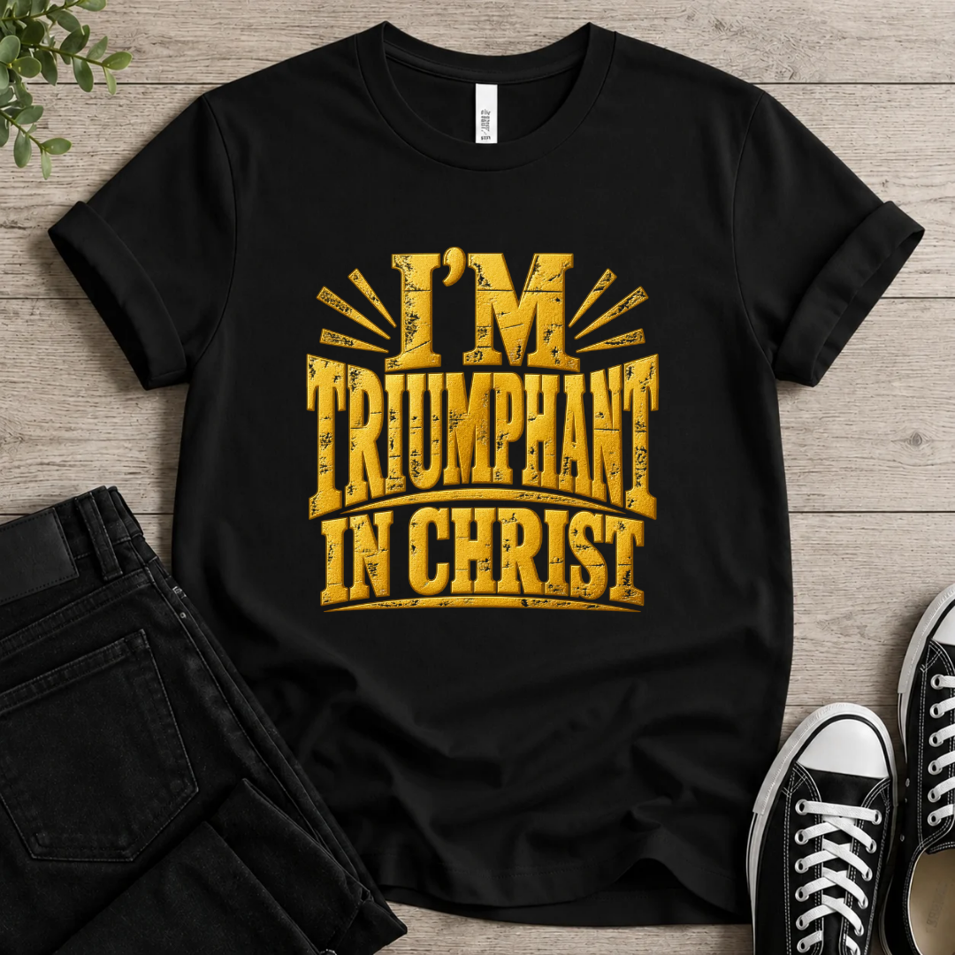 Triumphant In Christ T-shirt