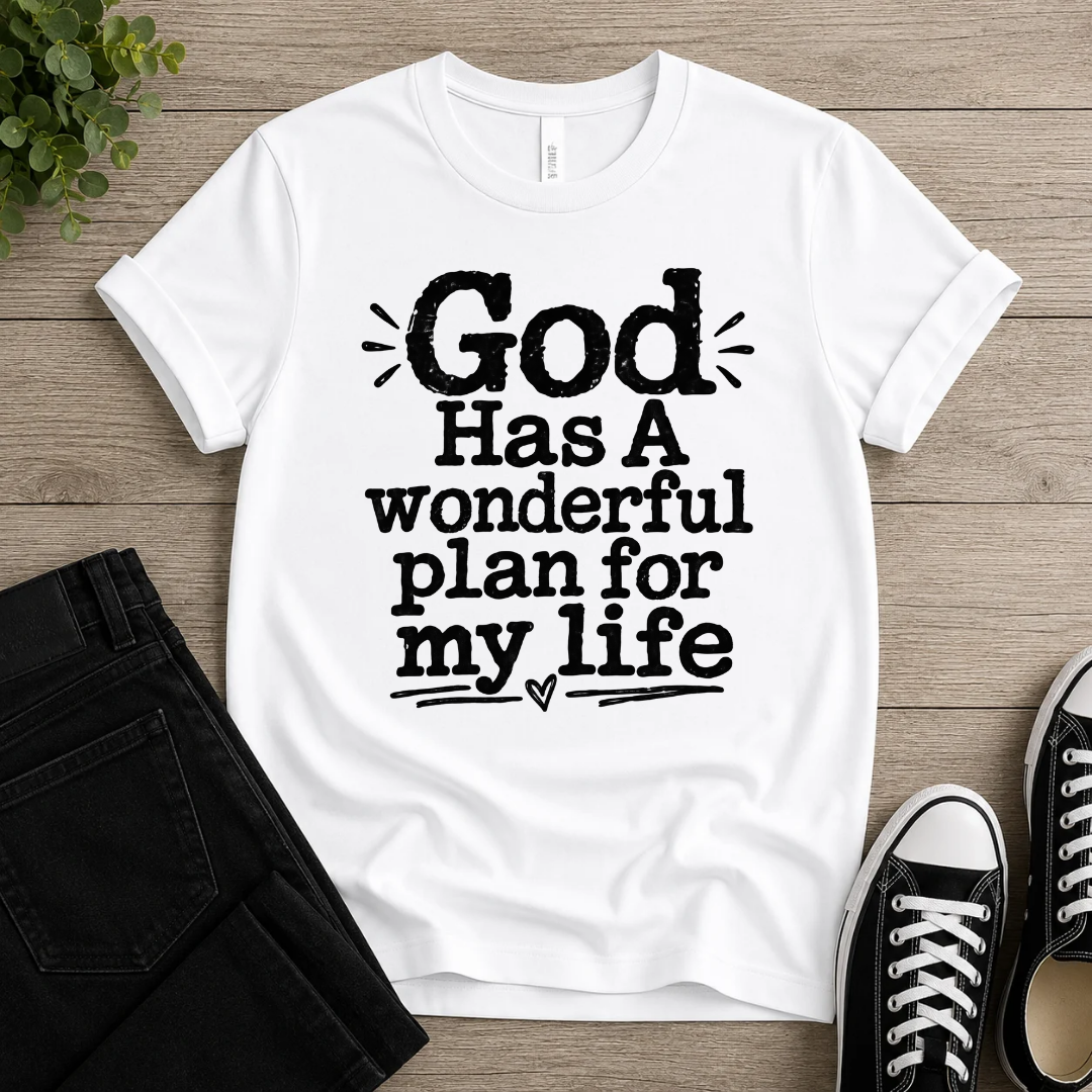 God's Wonderful Plan T-shirt