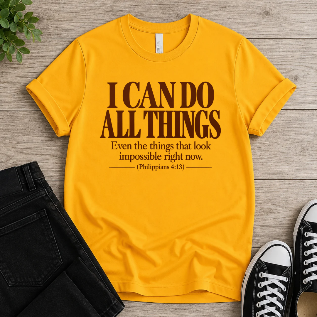 I Can Do T-shirt