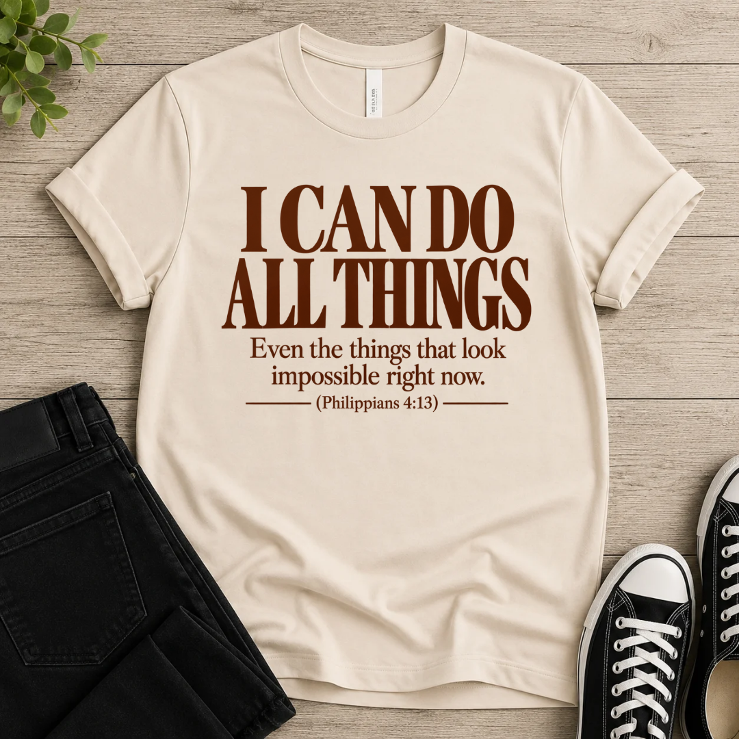 I Can Do T-shirt
