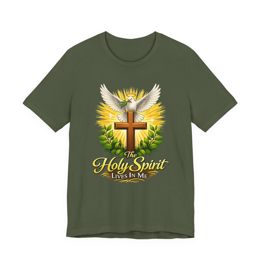 The Holy Spirit Lives In Me T-shirt