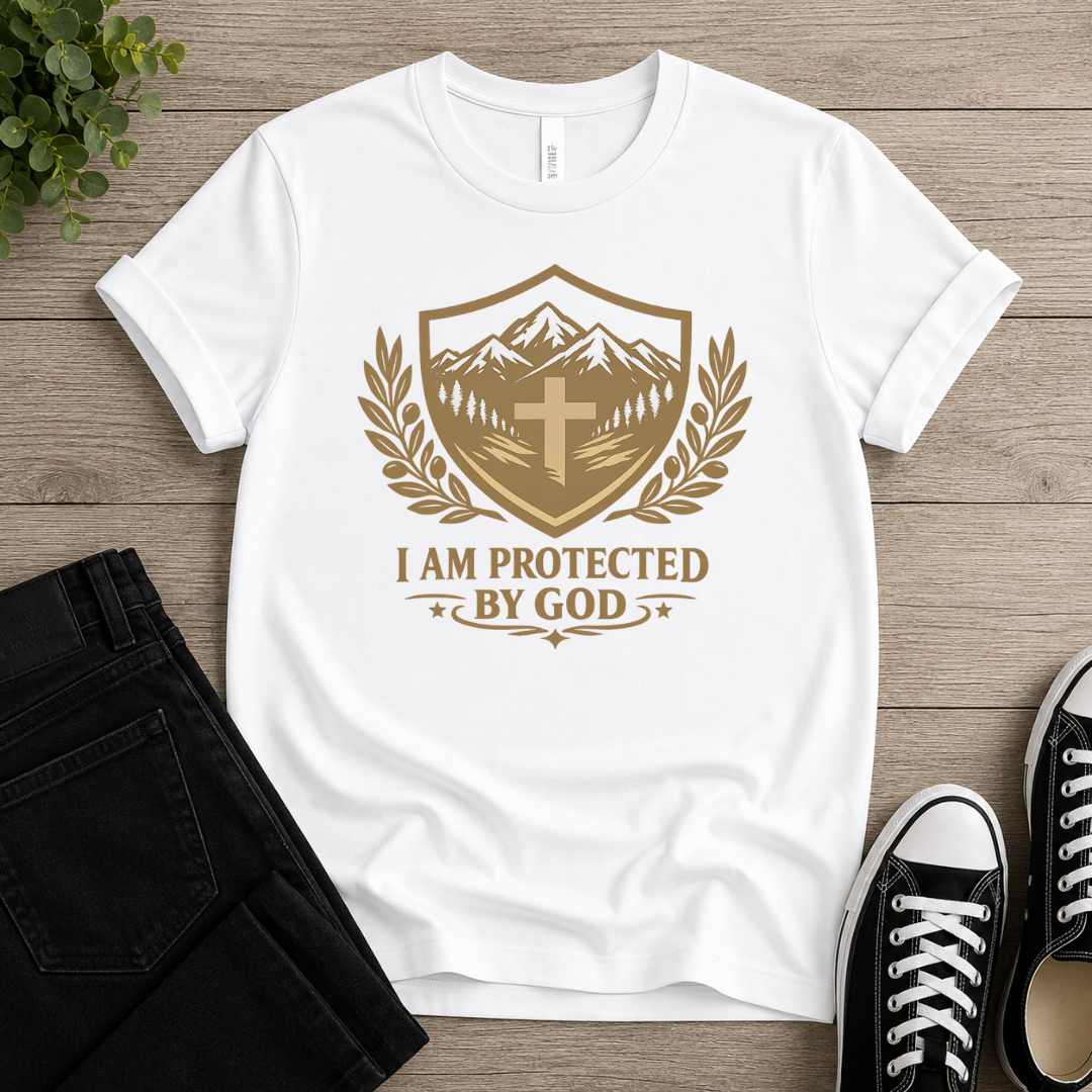 I Am Protected By God T-shirt