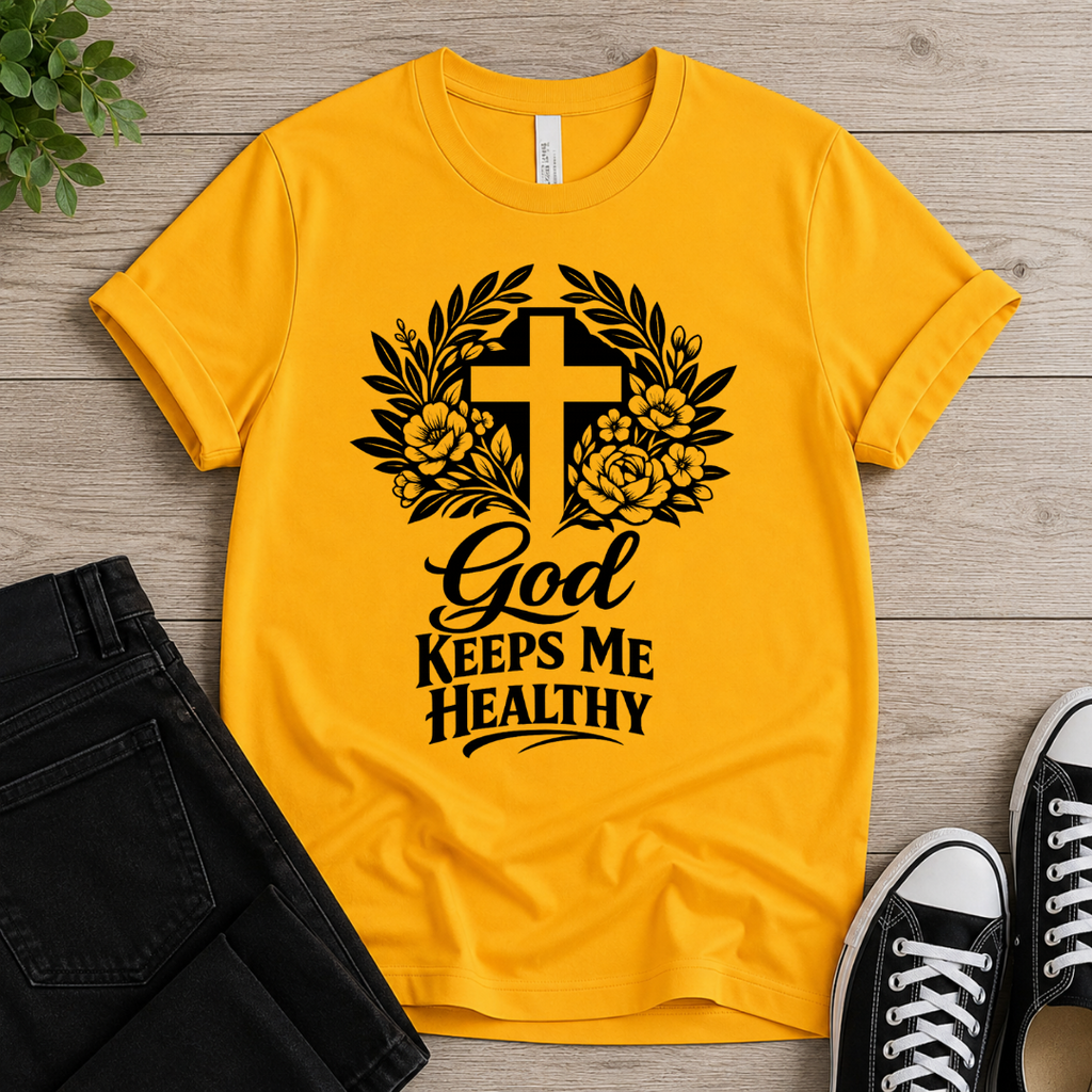 God Keeps Me Healthy T-shirt