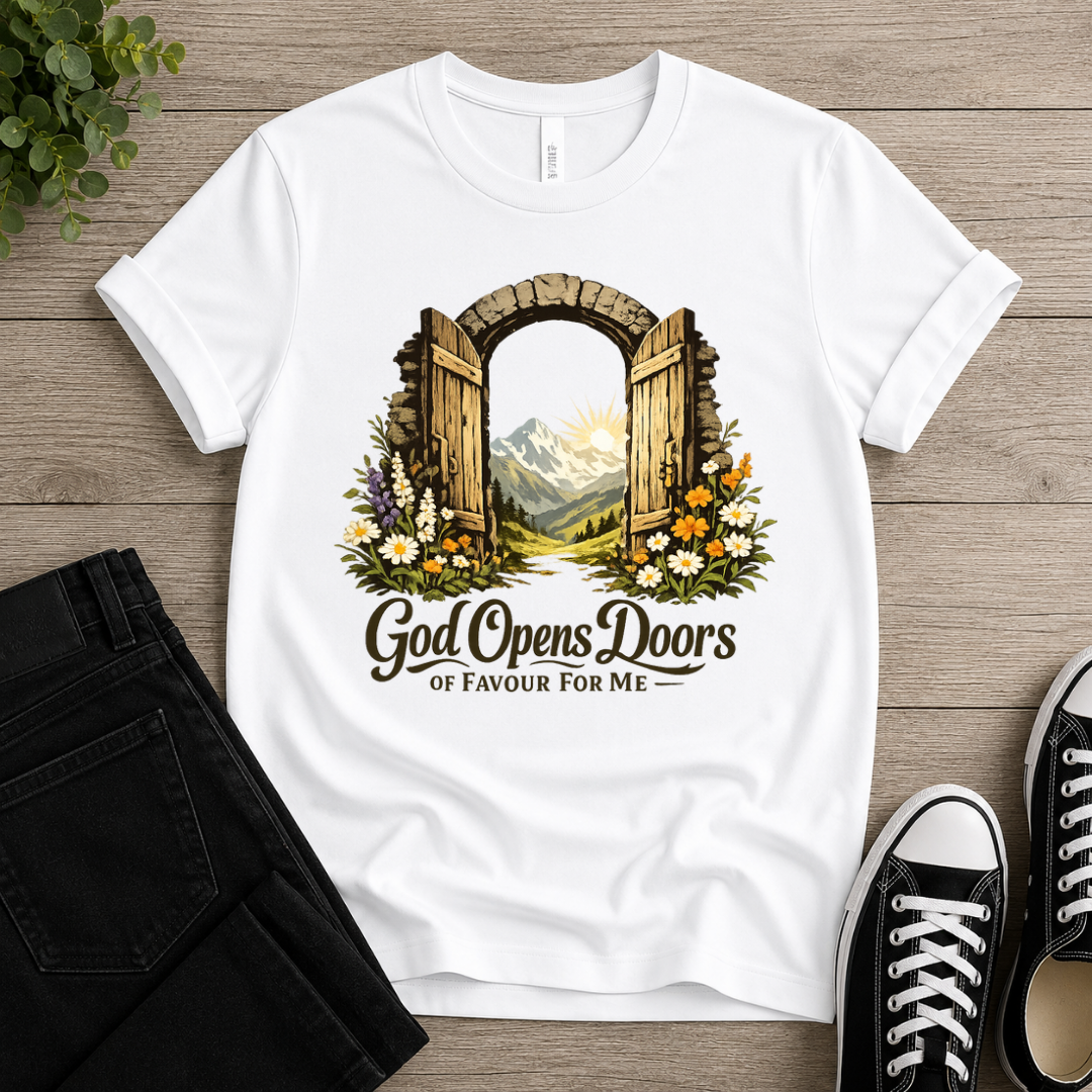 God Opens Doors T-shirt
