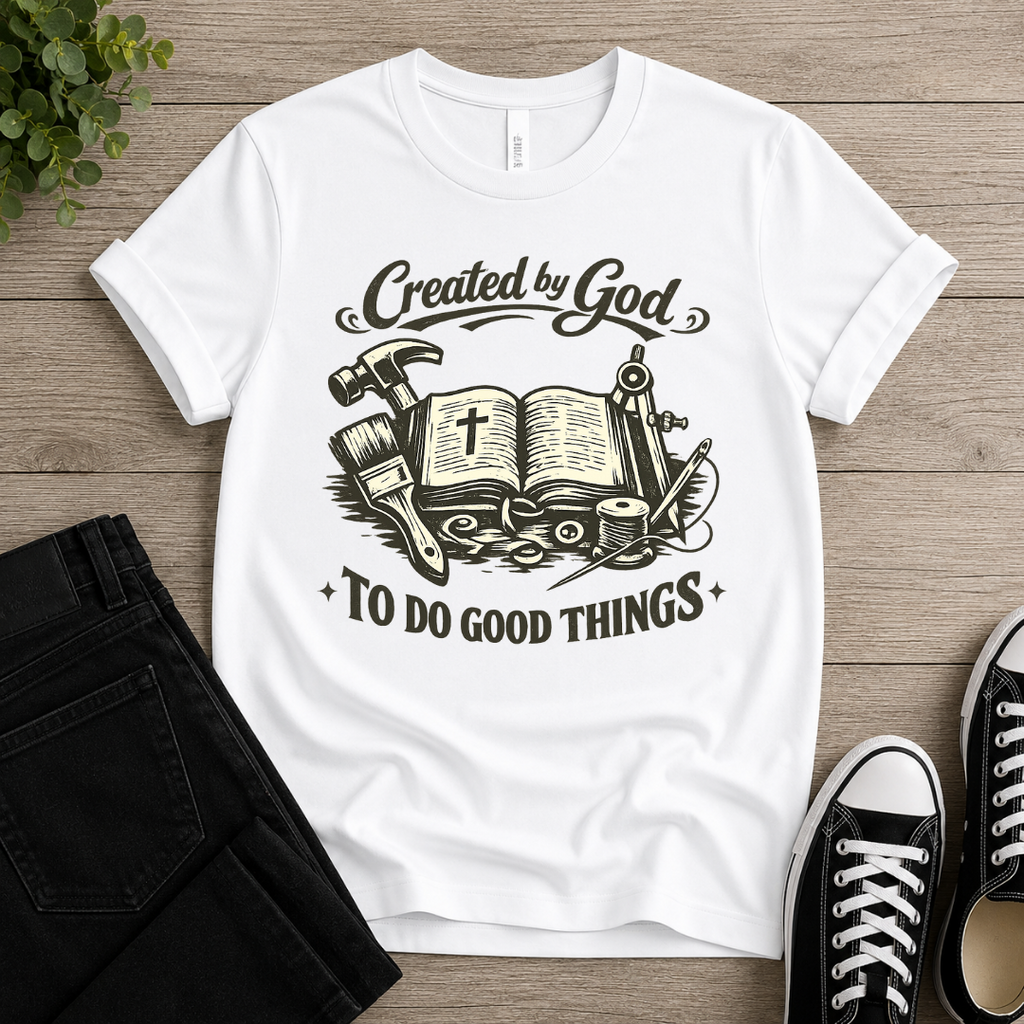 Created by God T-shirt
