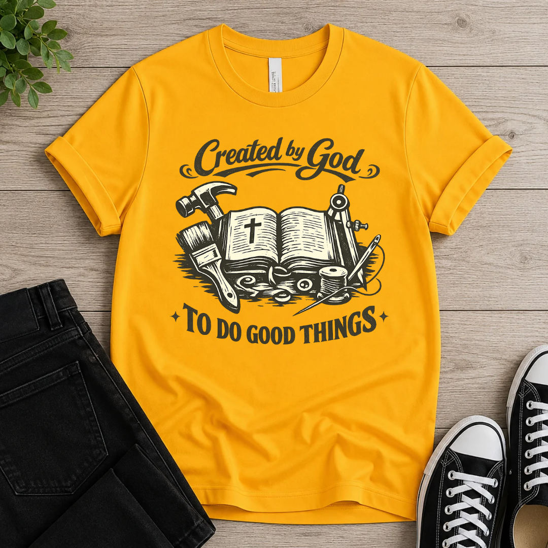 Created by God T-shirt