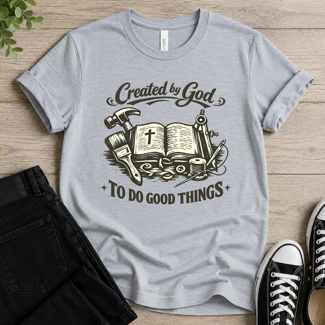 Created by God T-shirt