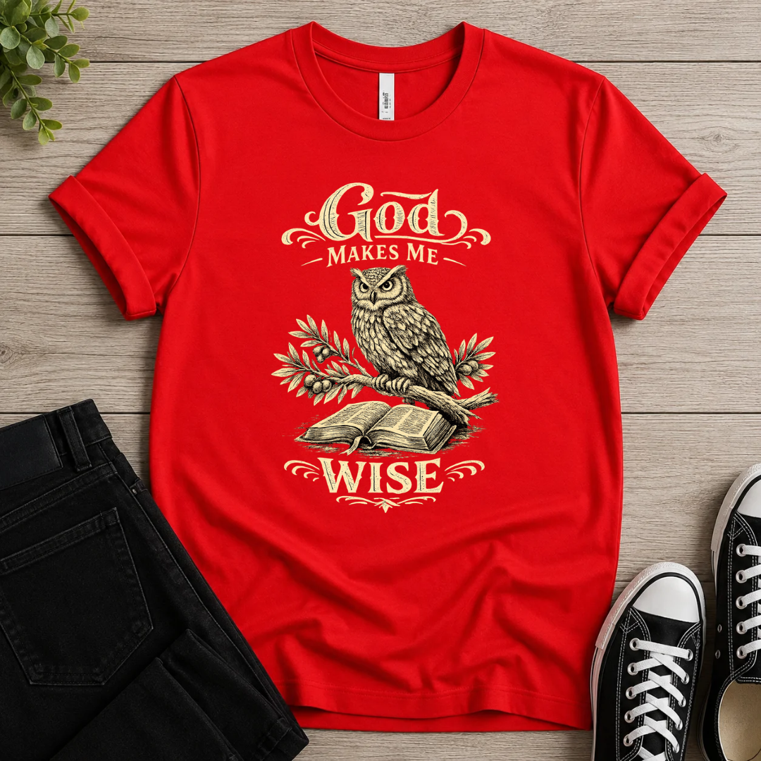 God Makes Me Wise T-shirt