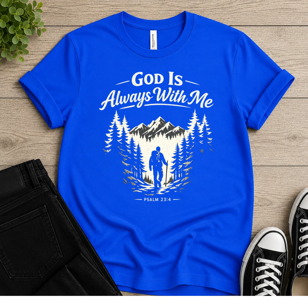 God Is Always With Me T-shirt