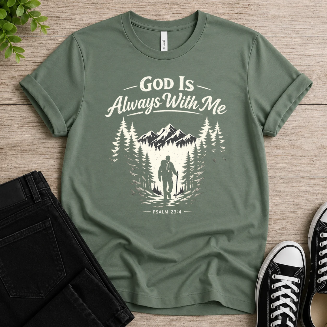 God Is Always With Me T-shirt