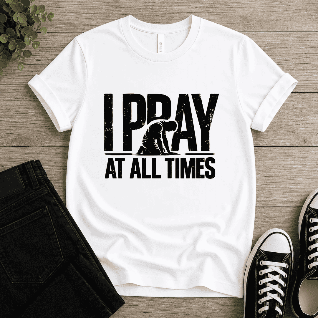 Pray At All Times T-shirt