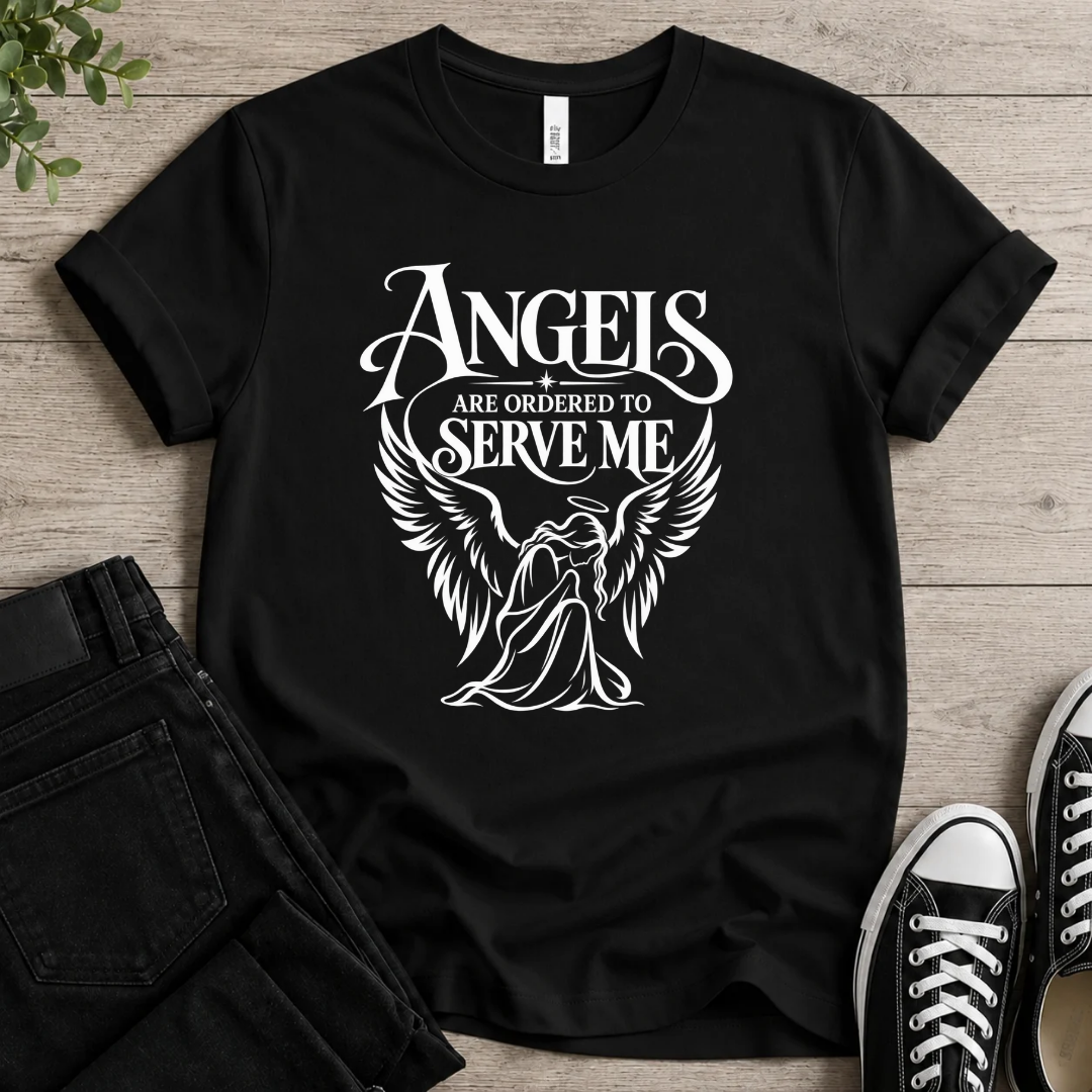 Angels Serve Me T-shirt