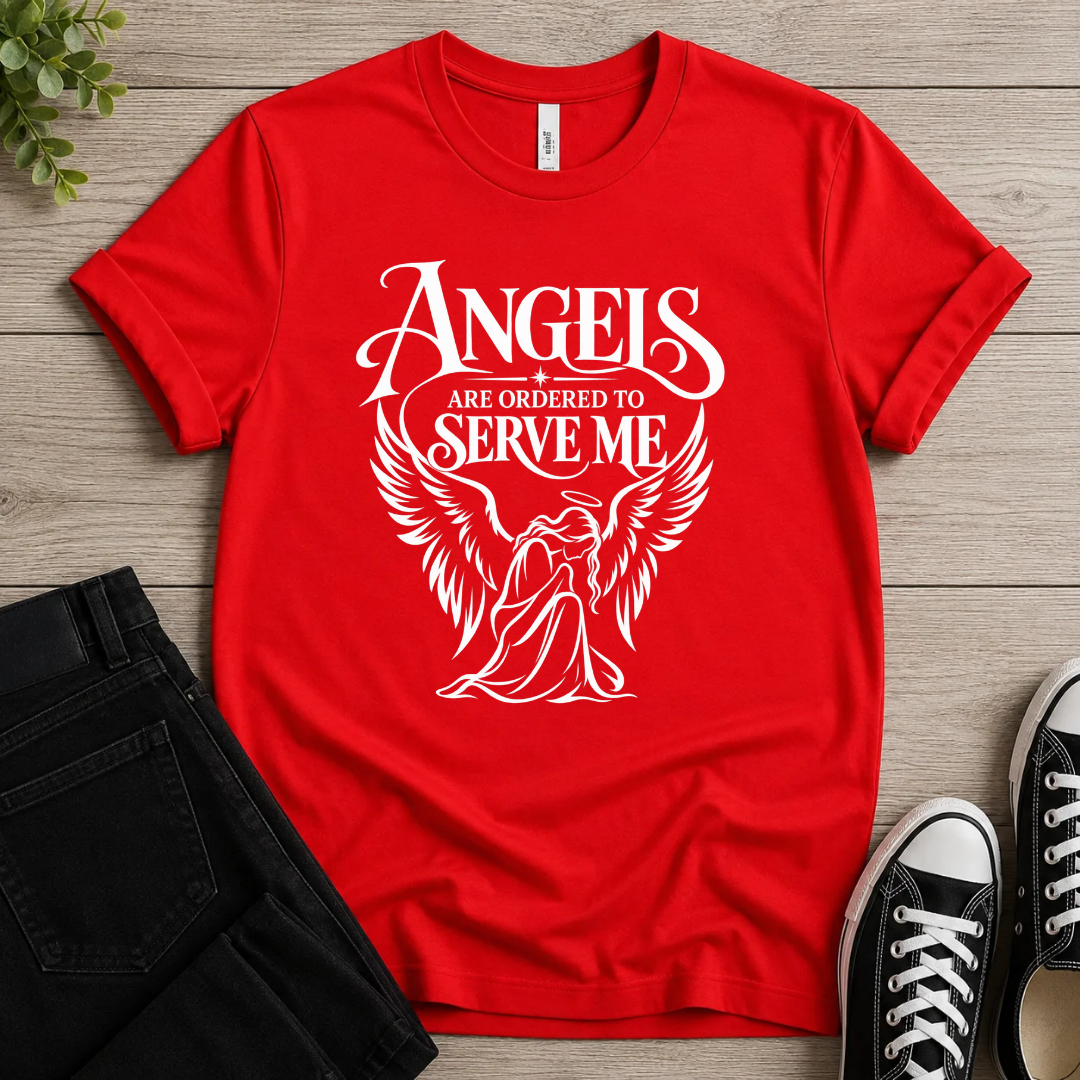 Angels Serve Me T-shirt