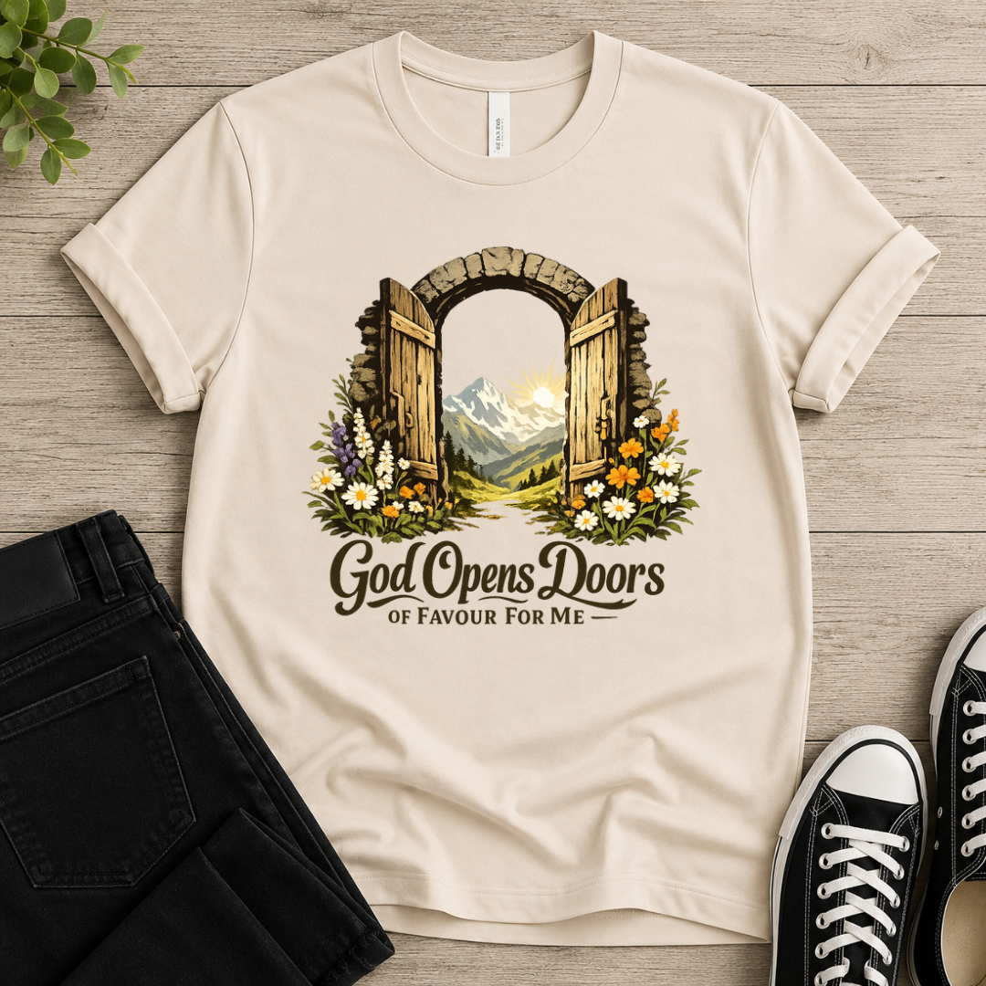 God Opens Doors T-shirt