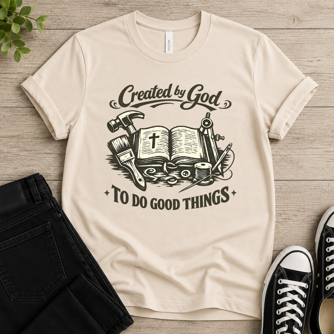 Created by God T-shirt