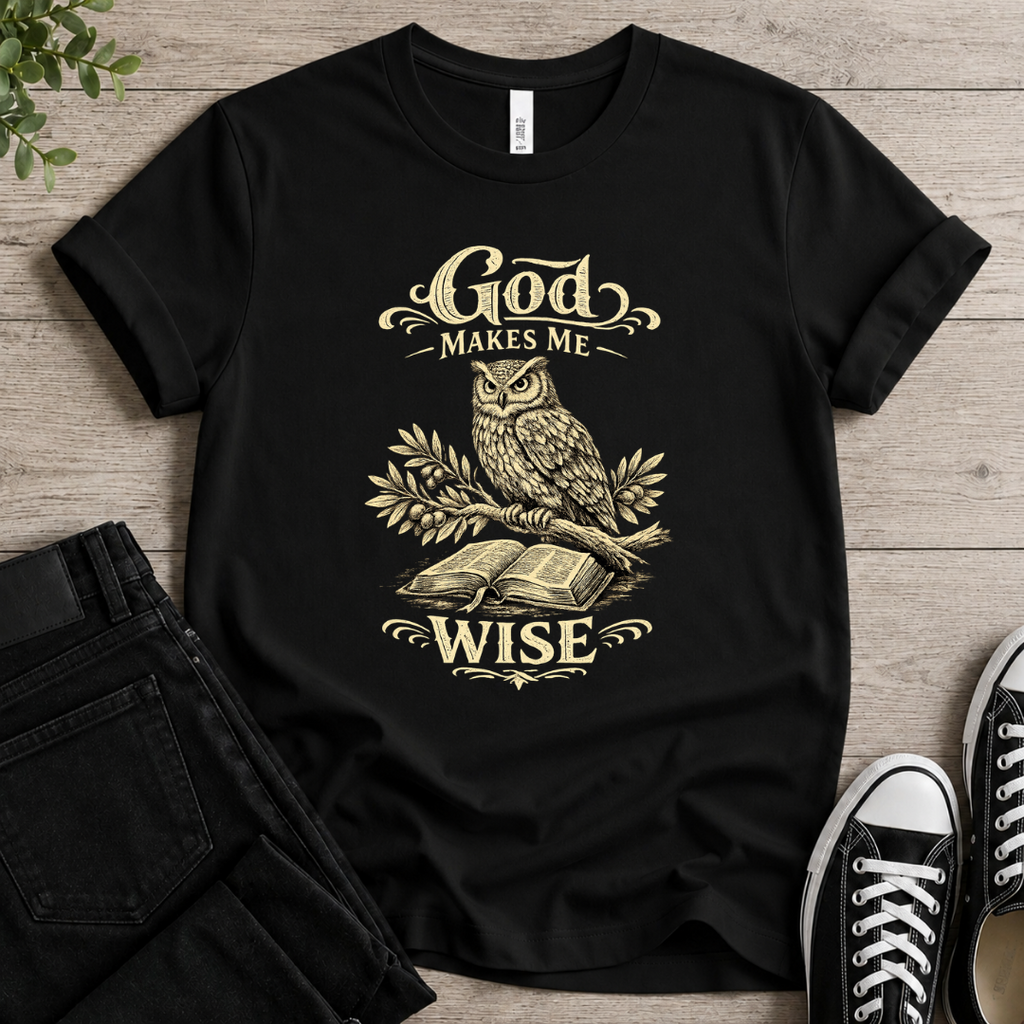 God Makes Me Wise T-shirt