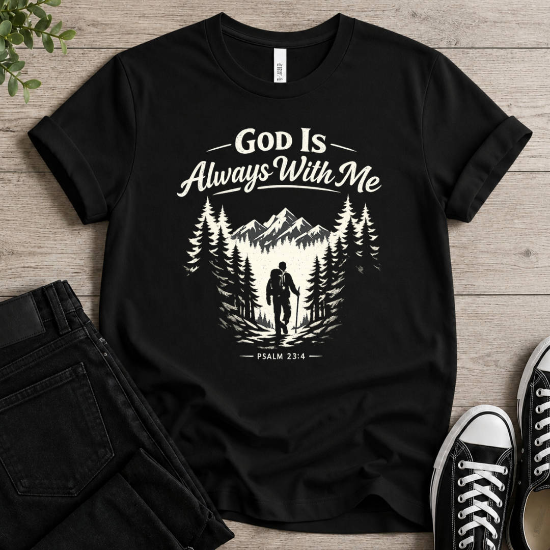 God Is Always With Me T-shirt