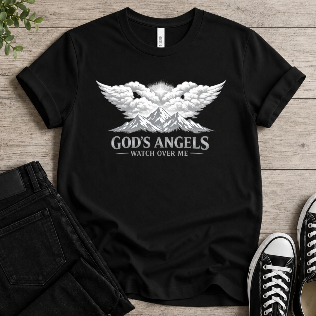 God's Angel's Watch Over Me T-shirt