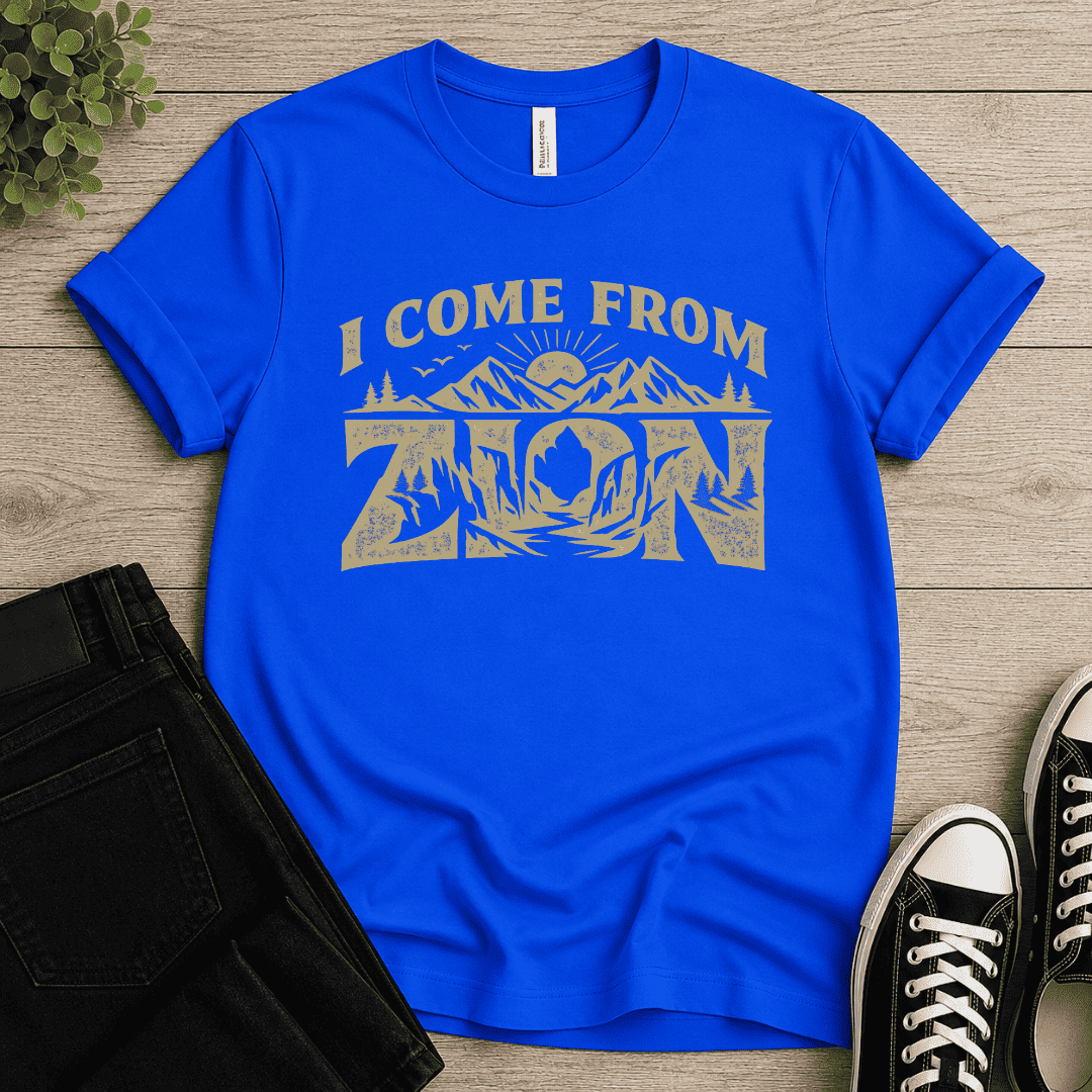 I Come From Zion T-shirt