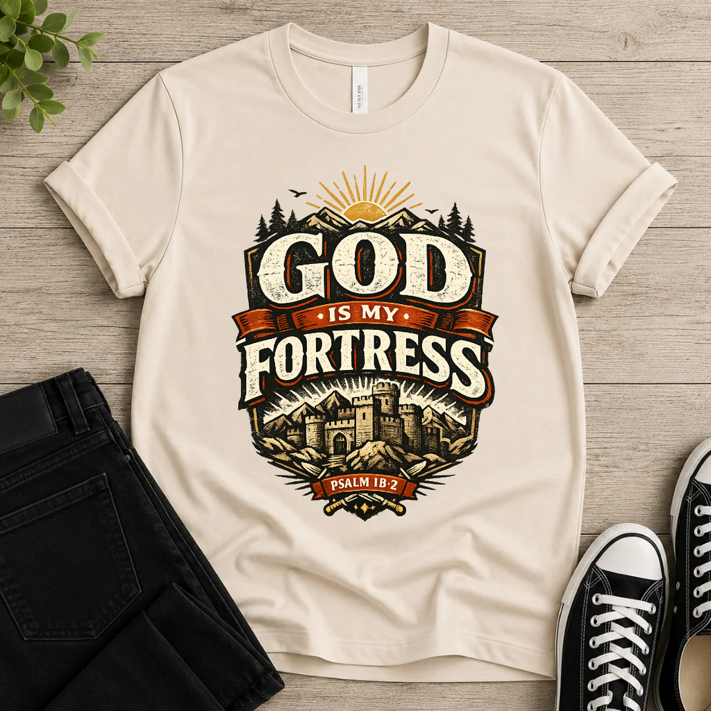 God Is My Fortress T-shirt