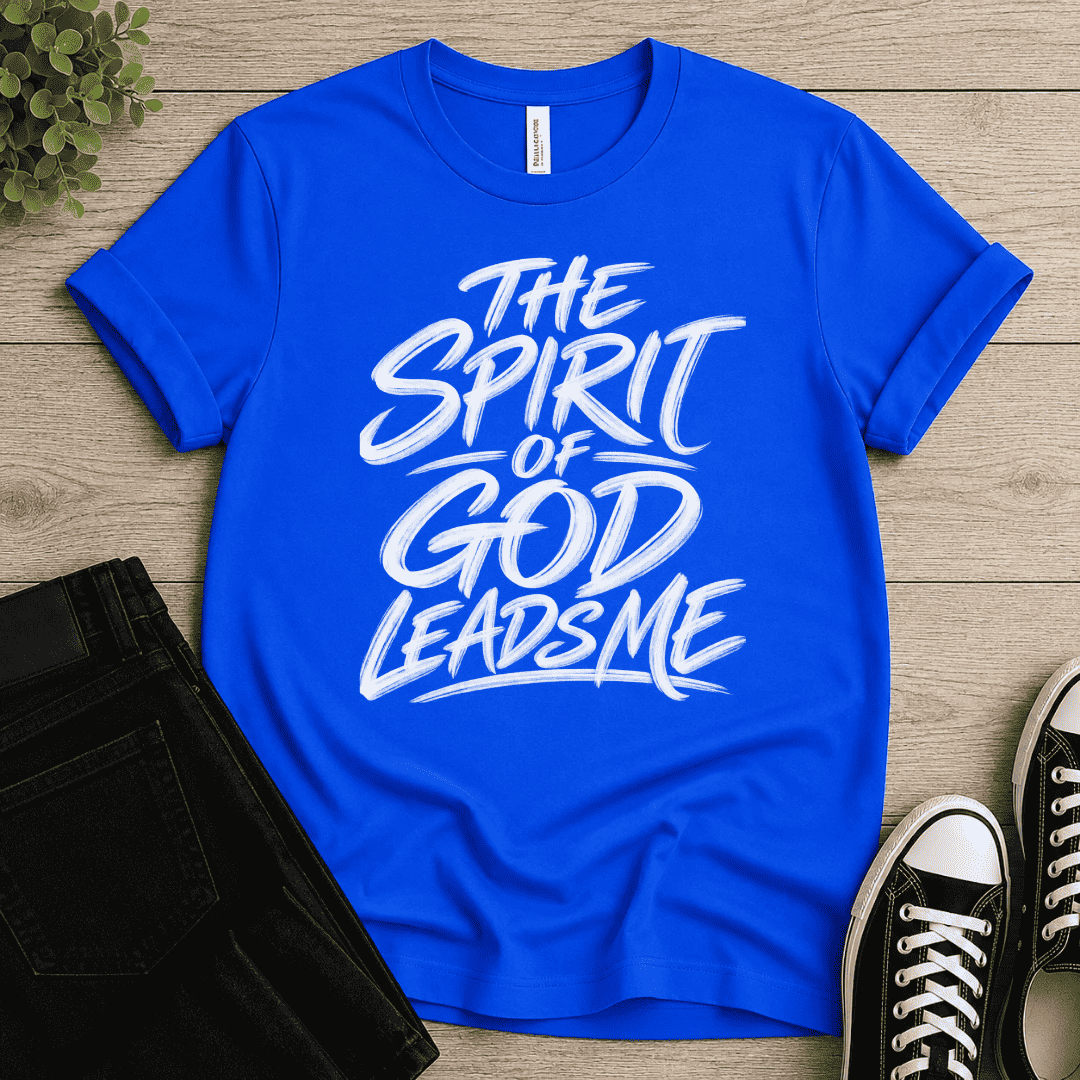 The Spirit Of God Leads Me T-shirt