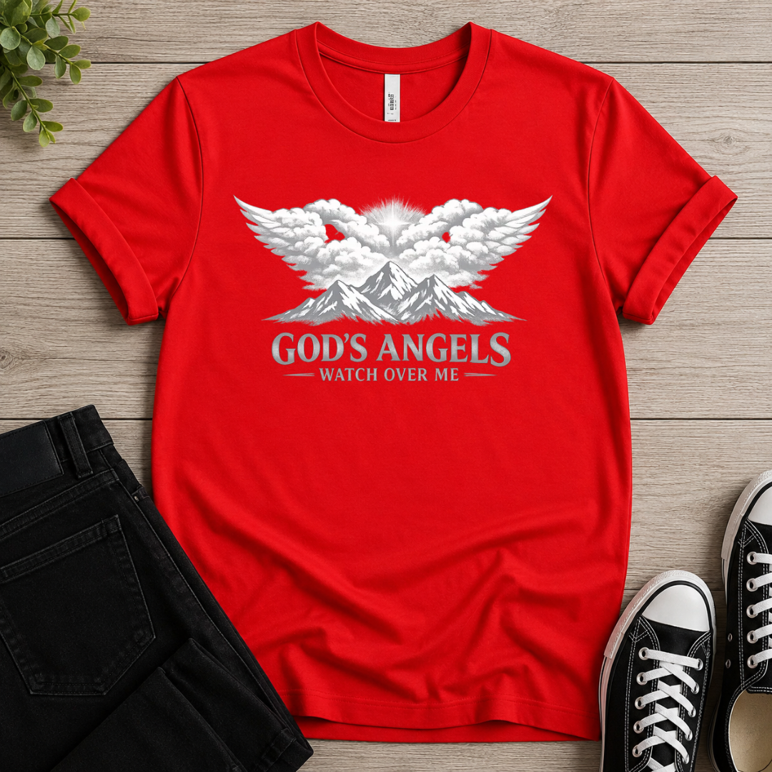 God's Angel's Watch Over Me T-shirt