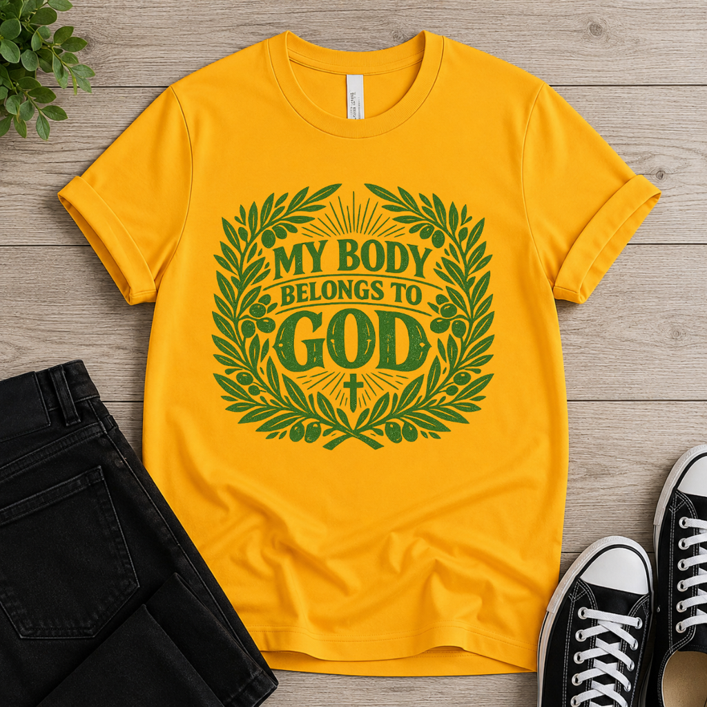 My Body Belongs To God T-shirt