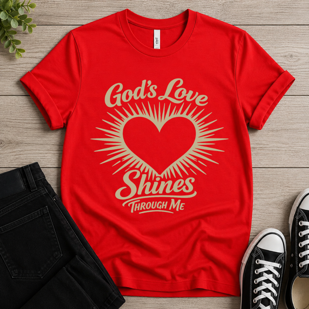 God's Love Shines Through Me T-shirt