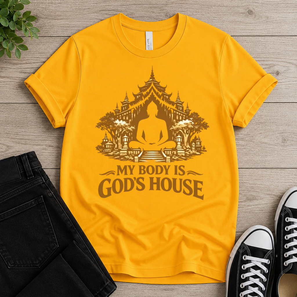 My Body Is God's House T-shirt