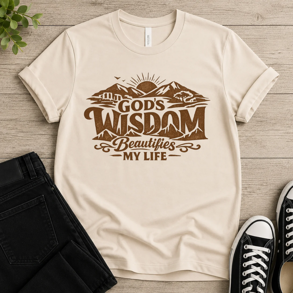 God's Wisdom Beautifies My Life T-shirt