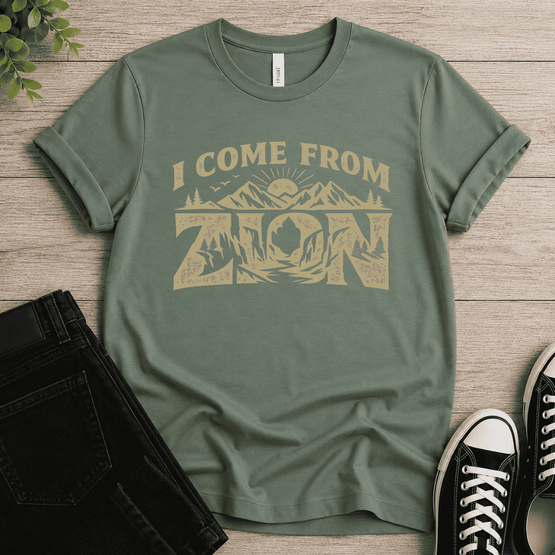 I Come From Zion T-shirt